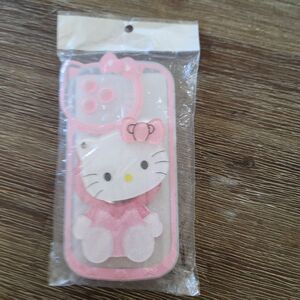 iPhone 11 Pro Case Hello Kitty  with swivel mirror in front